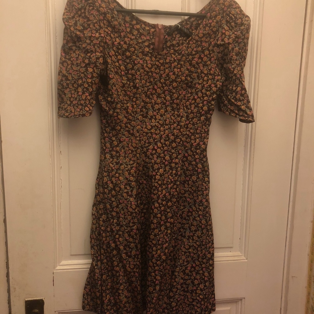 The Azalea Dress | Raisin Calico | XS